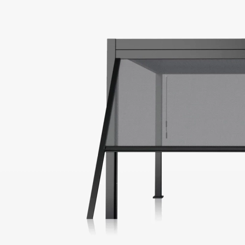 Roleta przeciwsłoneczna opuszczana 4M - Pergola tarasowa MIRADOR Classic i Premium 111 - Antracyt
